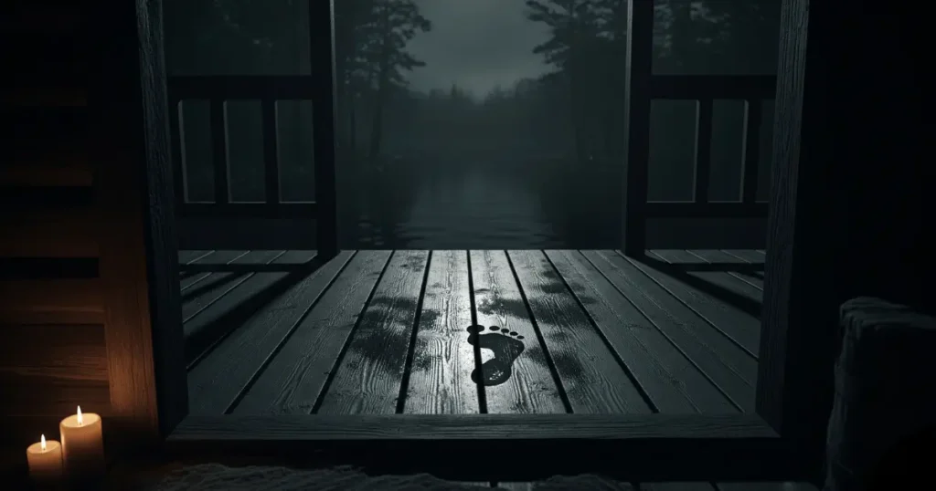 Chilling scary story about murder at a lake house