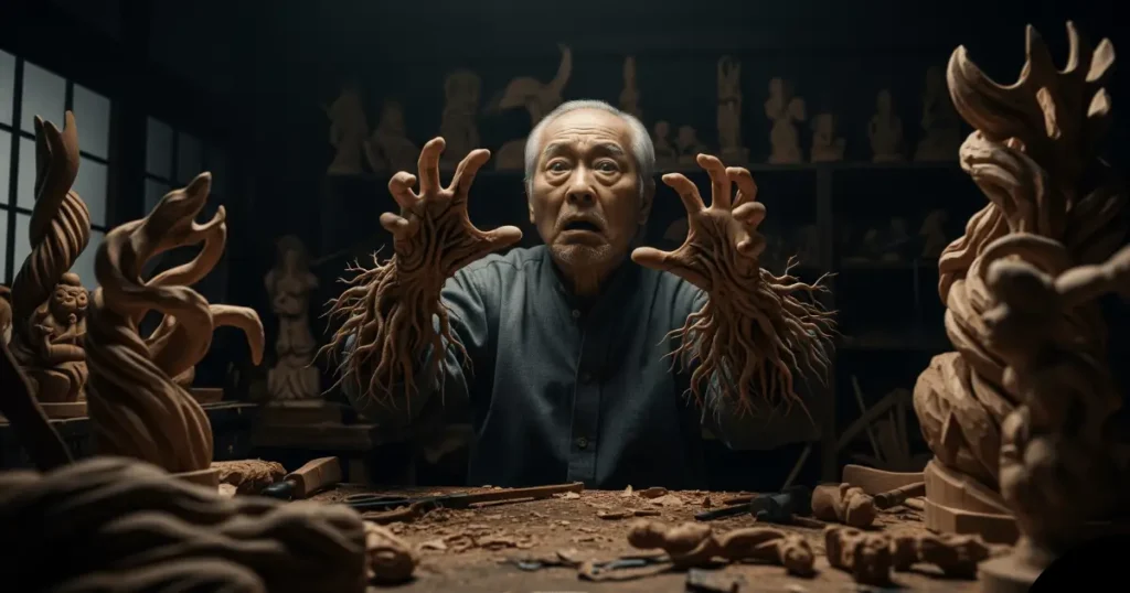 Scary Japanese horror story with old man