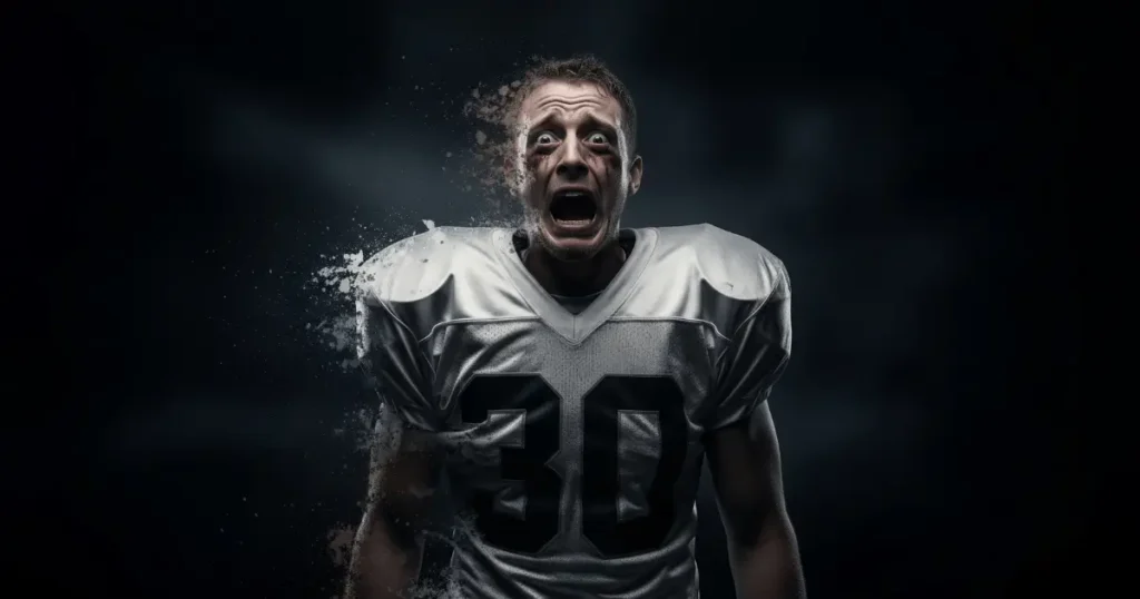 Scary horror story about football player
