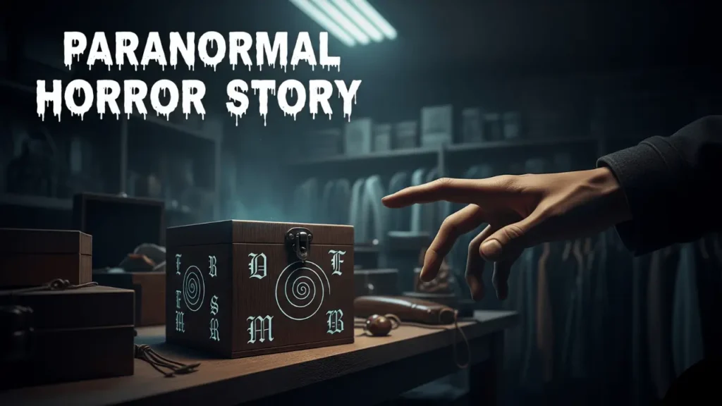 Paranormal horror story sympathetic box